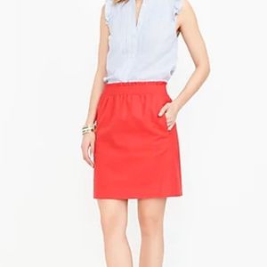 🎈J. Crew linen cotton sidewalk skirt